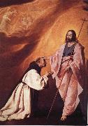 Francisco de Zurbaran Vision of Brother Andres Salmeron oil painting on canvas